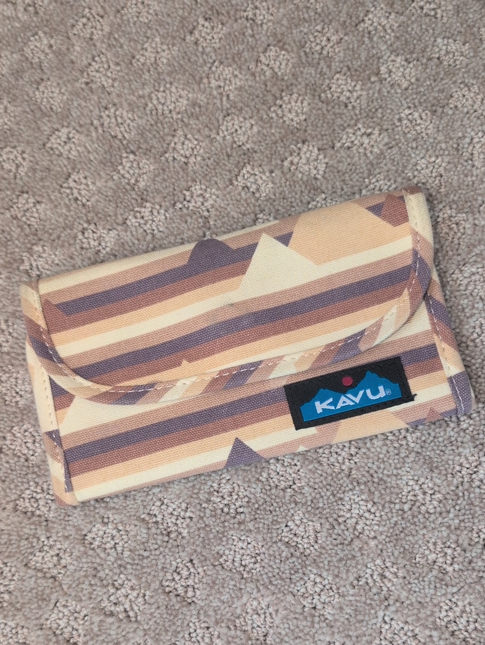 Kavu Cotton Canvas Trifold Wallet